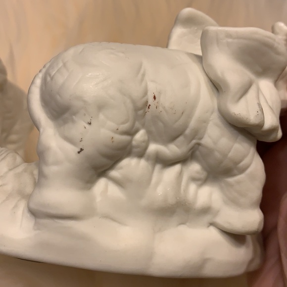 SALE!! Circle of friends elephant candle holder 3 different trunks - Picture 16 of 16